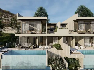 Резиденция с бассейнами недалеко от пляжей, Агиос Тихонас, Кипр