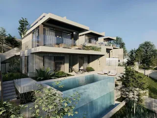 Резиденция с бассейнами недалеко от пляжей, Агиос Тихонас, Кипр