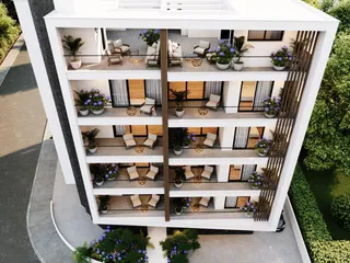 Современная резиденция рядом с пляжем и набережной, в центре Ларнаки, Кипр