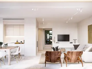 Новый комплекс вилл с бассейнами и садами, Кисонерга, Кипр