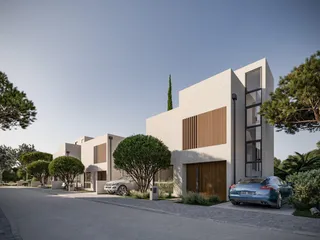 Новый комплекс вилл с бассейнами и садами, Кисонерга, Кипр