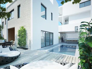 Новая резиденция с бассейном в 500 метрах от пляжа, Като Пафос, Кипр