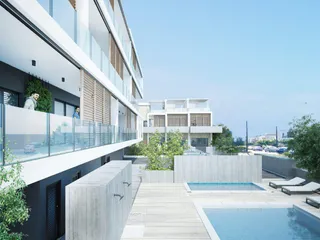 Новая резиденция с бассейном в 500 метрах от пляжа, Като Пафос, Кипр