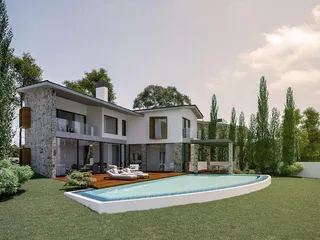 Новая резиденция на вершине холма с панорамным видом в спокойном живописном районе, Пейя, Кипр