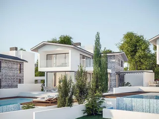 Новая резиденция на вершине холма с панорамным видом в спокойном живописном районе, Пейя, Кипр