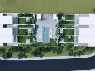 Новая резиденция с бассейном рядом с пляжами и центром Лимассола, Кипр