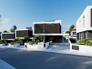 Новая резиденция с бассейном рядом с пляжами и центром Лимассола, Кипр