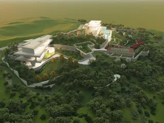 Виллы с садами, террасами и бассейнами, с видом на море, в живописном городке Агиос Тихонас, Лимассол, Кипр