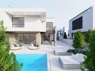 Новый комплекс вилл в 450 метрах от моря, Паралимни, Кипр