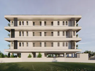 Малоэтажная резиденция с парковкой недалеко от пляжей, Дериния, Кипр