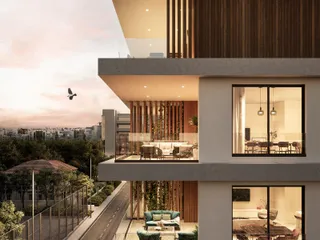 Новая закрытая резиденция недалеко от пляжа, в центре Лимассола, Кипр