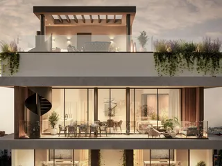 Новая закрытая резиденция недалеко от пляжа, в центре Лимассола, Кипр