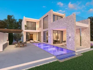 Комплекс вилл и апартаментов на берегу моря, Пафос, Кипр