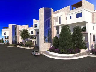 Комплекс вилл и апартаментов на берегу моря, Пафос, Кипр