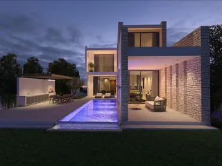 Комплекс вилл и апартаментов на берегу моря, Пафос, Кипр