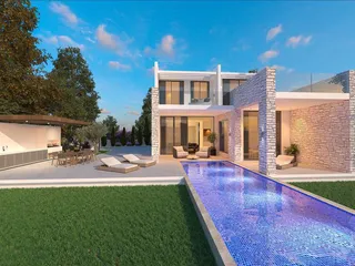 Комплекс вилл и апартаментов на берегу моря, Пафос, Кипр