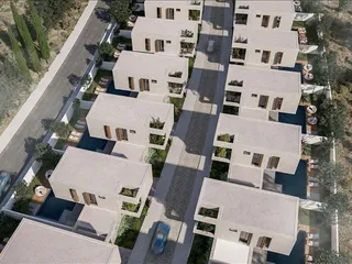 Новый комплекс вилл с бассейнами и панорамным видом, Протарас, Кипр