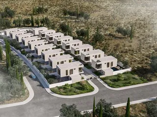 Новый комплекс вилл с бассейнами и панорамным видом, Протарас, Кипр