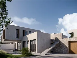 Новый комплекс вилл с бассейнами и панорамным видом, Протарас, Кипр