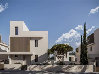 Новый комплекс вилл с бассейнами, садами и живописными видами в 800 метрах от пляжа, Протарас, Кипр