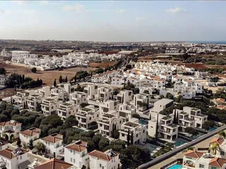 Новый комплекс вилл с бассейнами, садами и живописными видами в 800 метрах от пляжа, Протарас, Кипр