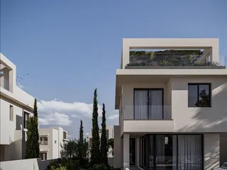 Новый комплекс вилл с бассейнами, садами и живописными видами в 800 метрах от пляжа, Протарас, Кипр