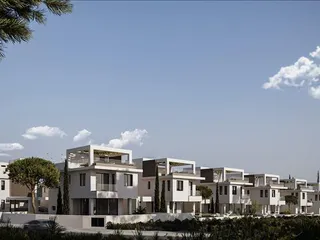 Новый комплекс вилл с бассейнами, садами и живописными видами в 800 метрах от пляжа, Протарас, Кипр