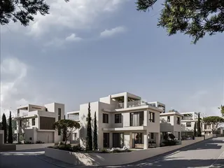 Новый комплекс вилл с бассейнами, садами и живописными видами в 800 метрах от пляжа, Протарас, Кипр