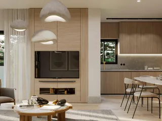 Небольшой жилой комплекс с террасами и парковочными местами, в престижном районе Дериния, Кипр