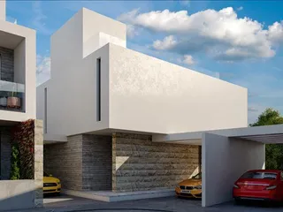 Комплекс вилл с зеленой зоной недалеко от центра Пафоса, Кипр