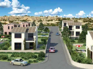 Комплекс вилл с панорамным видом недалеко от пляжа, Пейя, Кипр