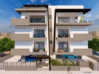 Новая элитная резиденция рядом с центром города, Като Полемидия, Кипр