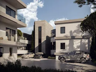 Новая закрытая резиденция для пожилых людей с бассейнами, садами и медицинским обслуживанием, Героскипу, Кипр