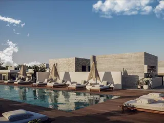 Новая закрытая резиденция для пожилых людей с бассейнами, садами и медицинским обслуживанием, Героскипу, Кипр