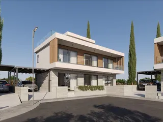Новый комплекс вилл недалеко от пляжа и автомагистрали, Героскипу, Кипр