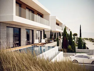 Новый комплекс меблированных вилл с панорамными видами, Эпископи, Кипр