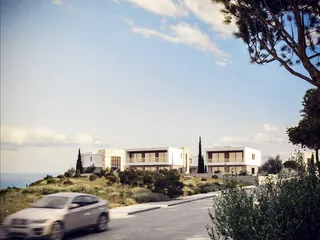 Новый комплекс меблированных вилл с панорамными видами, Эпископи, Кипр