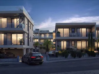 Новая закрытая резиденция с бассейном и садами, Героскипу, Кипр