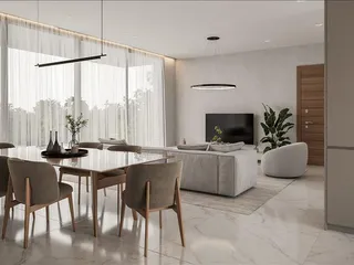 Новый комплекс меблированных вилл с бассейнами, Эмба, Кипр