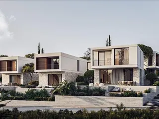 Новый комплекс меблированных вилл с бассейнами, Эмба, Кипр