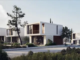 Новый комплекс меблированных вилл с бассейнами, Эмба, Кипр