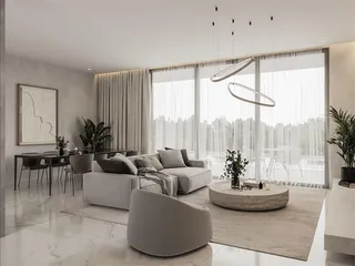 Новый комплекс меблированных вилл с бассейнами, Эмба, Кипр