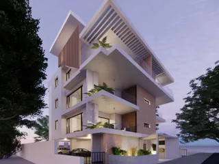 Апартаменты с просторными балконами и террасами, рядом с университетом, Никосия, Кипр