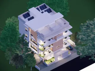 Апартаменты с просторными балконами и террасами, рядом с университетом, Никосия, Кипр