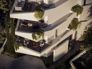 Новая элитная резиденция с парковкой рядом с центром Пафоса, Кипр