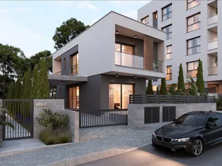 Новый комплекс вилл и апартаментов с подземной парковкой недалеко от центра Лимассола, Агиос-Афанасиос, Кипр