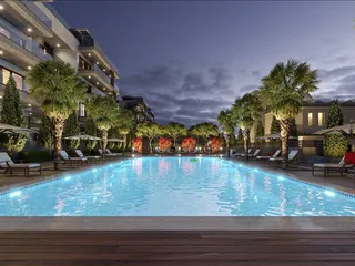 Новый закрытый комплекс вилл и апартаментов с бассейном и зелеными зонами недалеко от пляжа, Мутайяка, Кипр