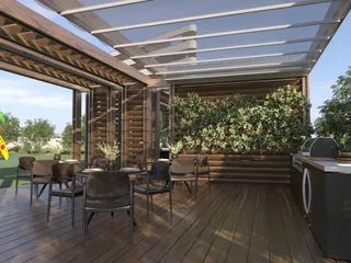 Закрытая резиденция с бассейнами, спа и садами в 700 метрах от пляжа, Гермасогейя, Кипр