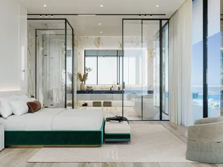 Новая трехэтажная вилла с бассейнами и спа-зоной в 200 метрах от моря, Агиос Тихонас, Кипр