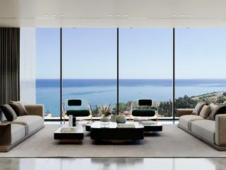 Новая трехэтажная вилла с бассейнами и спа-зоной в 200 метрах от моря, Агиос Тихонас, Кипр